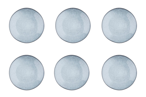 Assiette CLOUD Ø21,5cm - 6 pièces - Gris orage