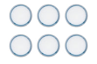 Assiette COSMOS Ø21,5cm - 6 pièces - Azur