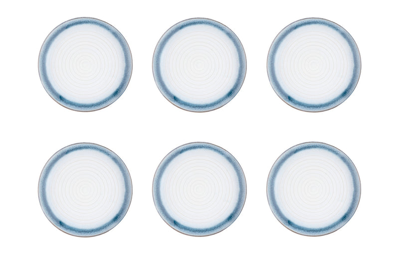 Assiette COSMOS Ø21,5cm - 6 pièces - Azur