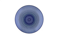 Assiette PATTERN Ø21cm - 6 pièces - Dark blue