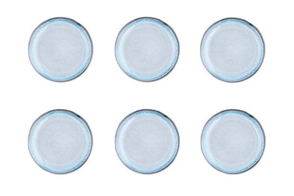 Assiette GENESIS Ø20,5cm - 6 pièces - Mer