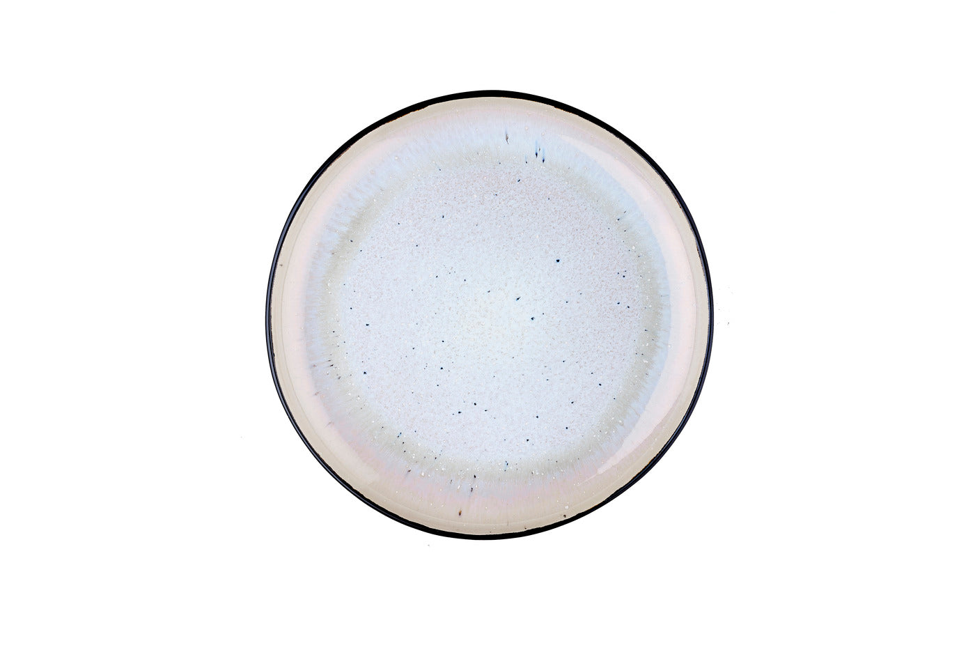 Assiette IRIS Ø21,5cm - 6 pièces - Blanc ivoire