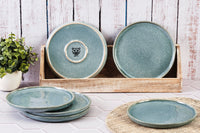 Assiette MAGMA Ø20cm - 6 pièces - Cobalt