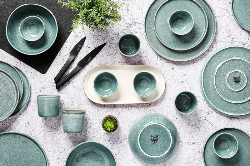 Assiette MAGMA Ø20cm - 6 pièces - Cobalt