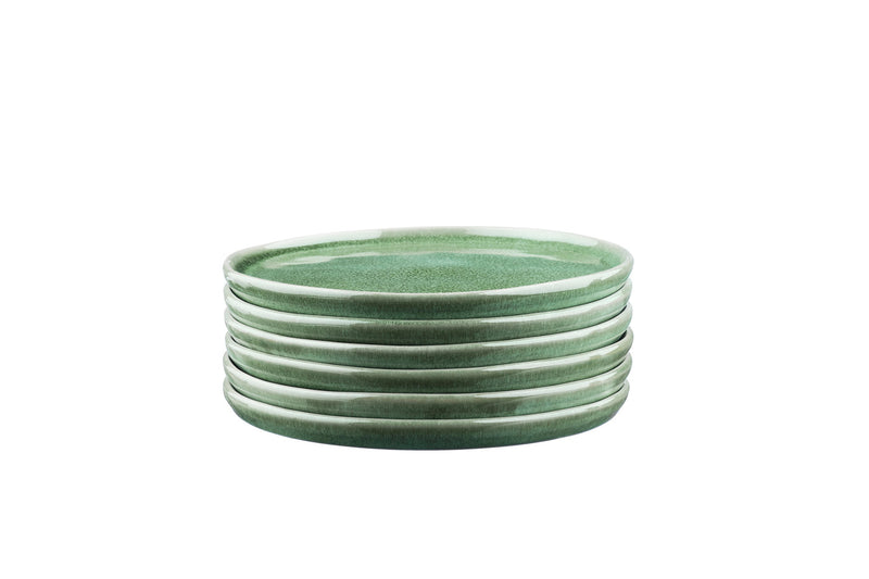 Assiette MAGMA Ø20cm - 6 pièces - Menthe