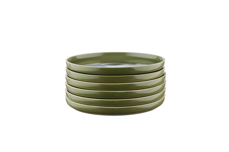 Assiette ORIGIN Ø20,5cm - 6 pièces - Argile