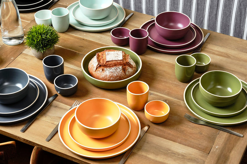 Assiette ORIGIN Ø20,5cm - 6 pièces - Argile