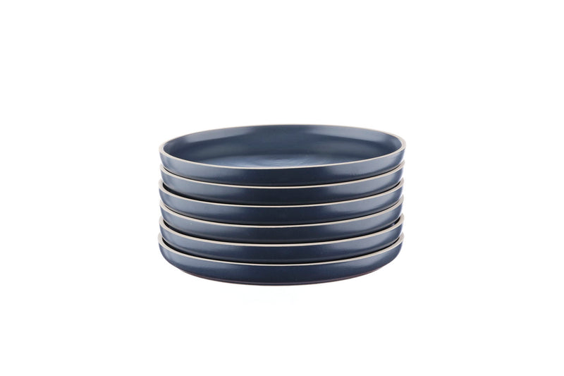 Assiette ORIGIN Ø20,5cm - 6 pièces - Basalte