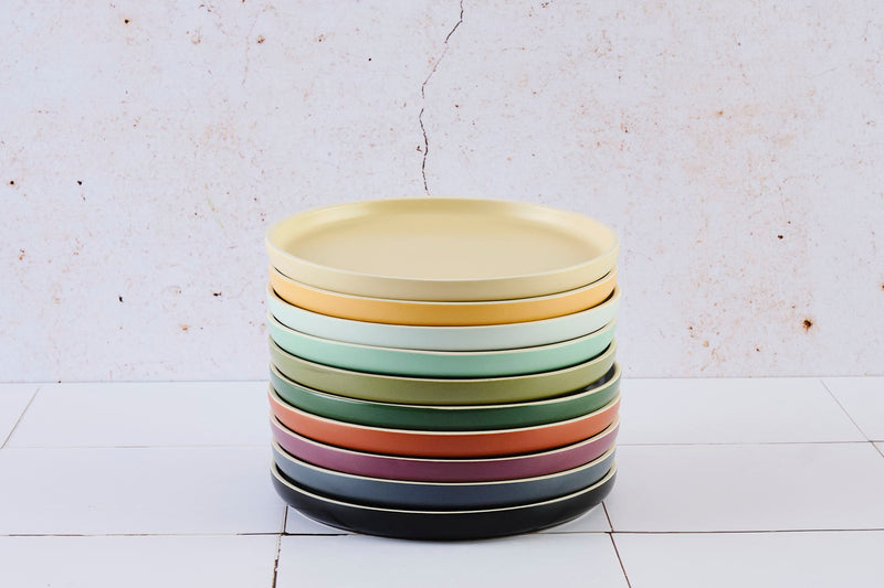 Assiette ORIGIN Ø20,5cm - 6 pièces - Basalte