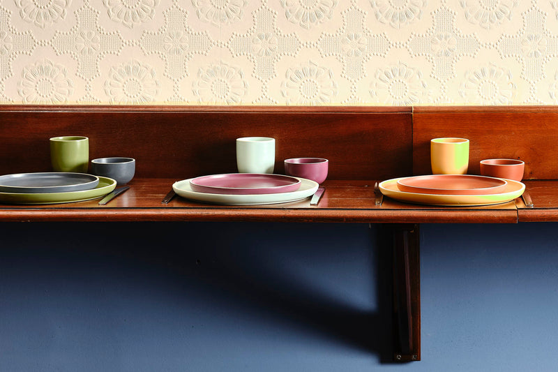 Assiette ORIGIN Ø20,5cm - 6 pièces - Basalte