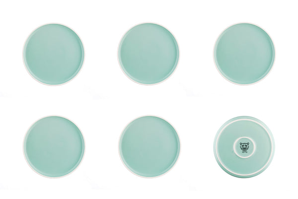 Assiette ORIGIN Ø20,5cm - 6 pièces - Jade