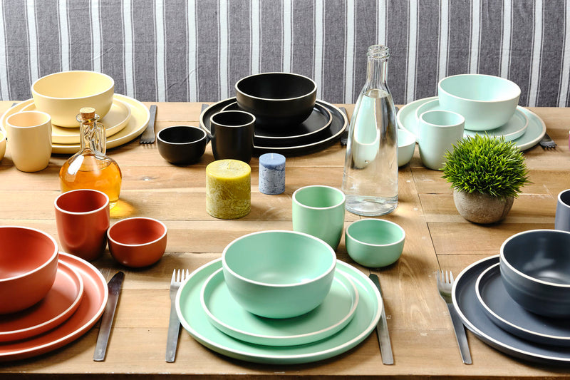 Assiette ORIGIN Ø20,5cm - 6 pièces - Jade