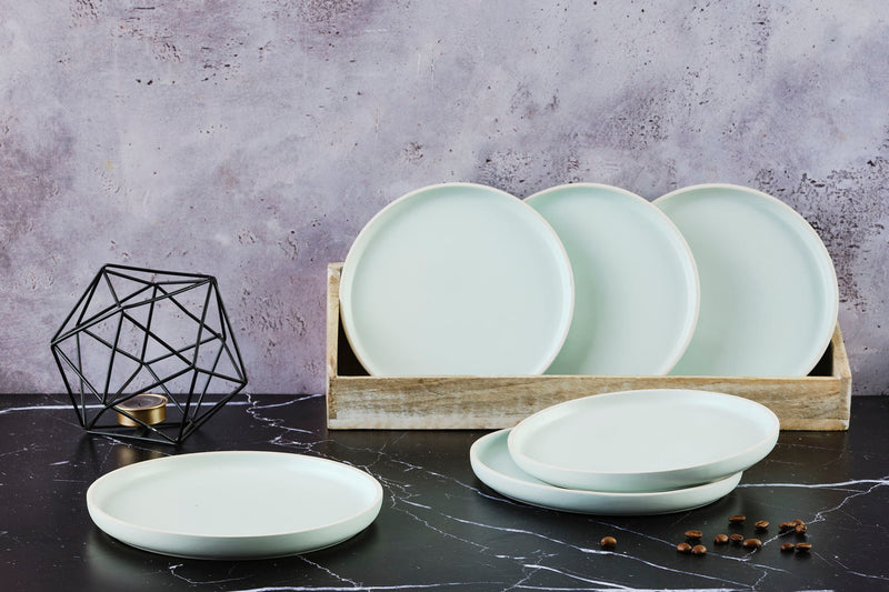 Assiette ORIGIN Ø20,5cm - 6 pièces - Pierre