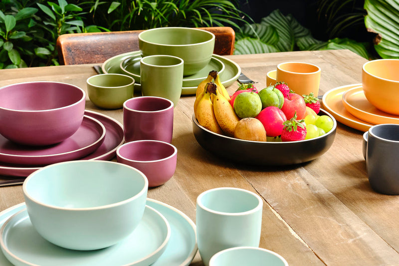 Assiette ORIGIN Ø20,5cm - 6 pièces - Pierre