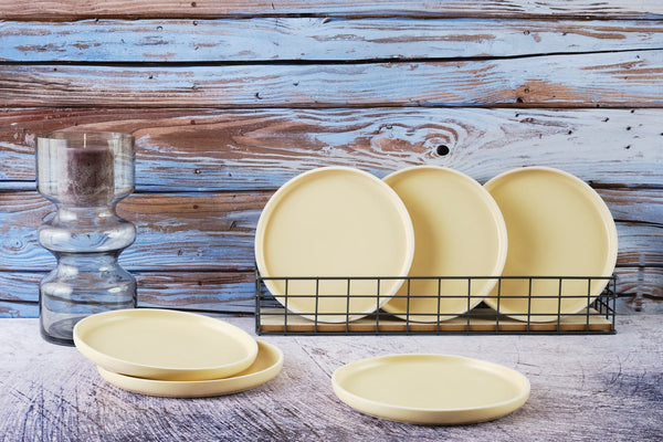 Assiette ORIGIN Ø20,5cm - 6 pièces - Sable