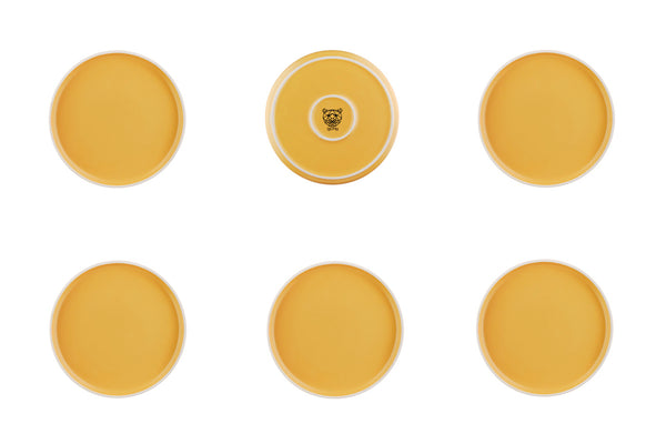 Assiette ORIGIN Ø20,5cm - 6 pièces - Safran