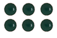 Assiette OXYGEN Ø21,5cm - 6 pièces - Vert de gris