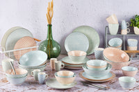 Assiette PATTERN Ø21cm - 6 pièces - Pastel