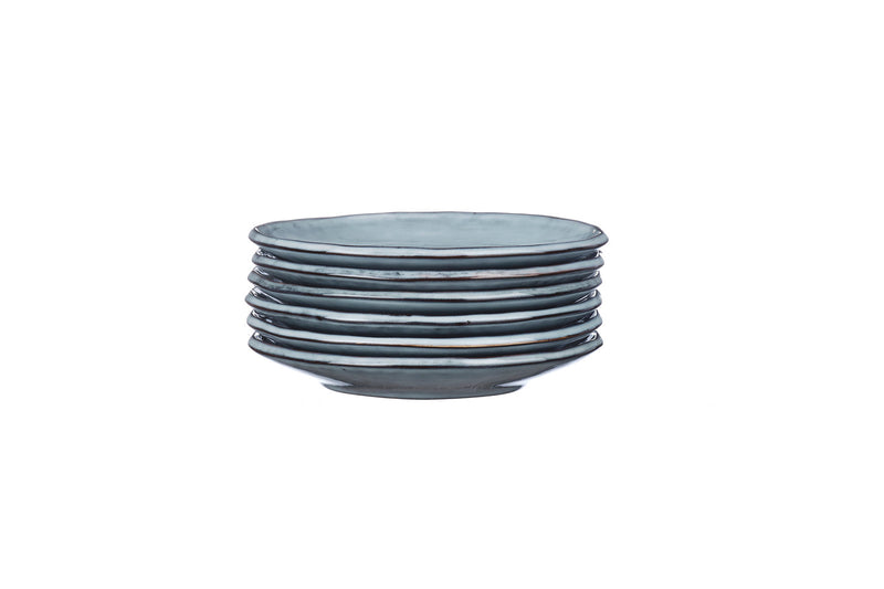 Assiette CLOUD Ø16cm - 6 pièces - Gris orage