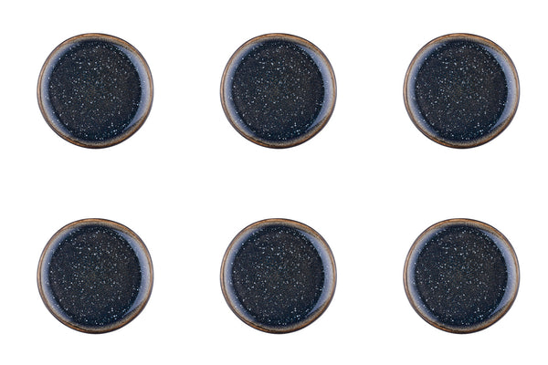 Assiette IRIS Ø16cm - 6 pièces - Bleu nuit