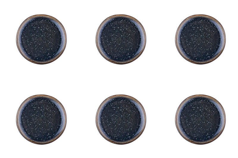 Assiette IRIS Ø16cm - 6 pièces - Bleu nuit