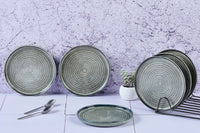 Assiette ZEN Ø17cm - 6 pièces - Natural