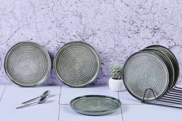 Assiette ZEN Ø17cm - 6 pièces - Natural