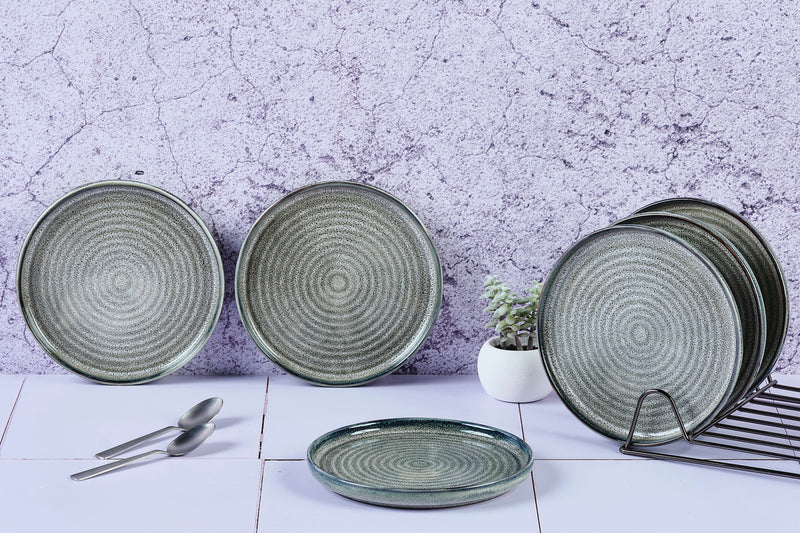 Assiette ZEN Ø17cm - 6 pièces - Natural