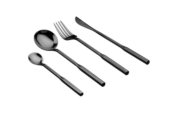 Ménagère 24 pièces Abel - Black