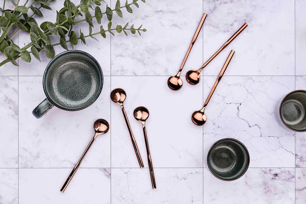 Coffret 6 petites cuillères Abel - Copper