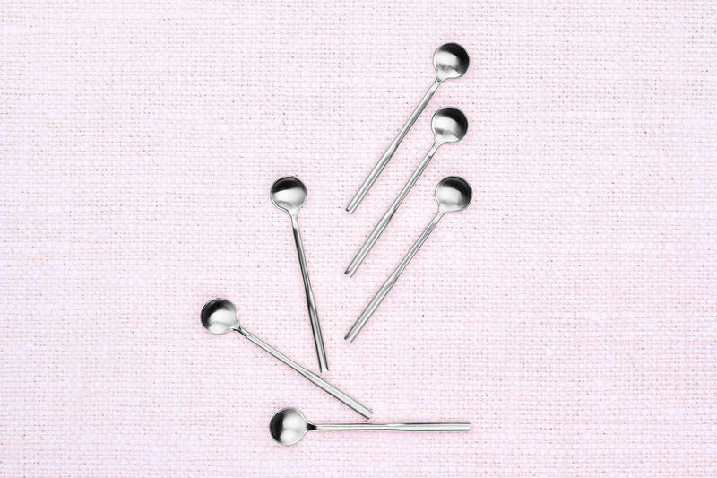 Coffret 6 petites cuillères Abel - Silver