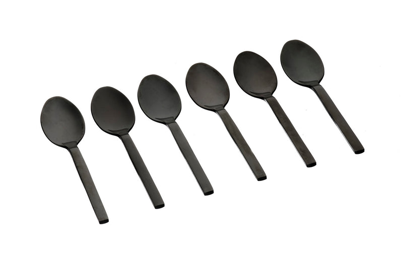 Coffret 6 petites cuillères Emund - Black
