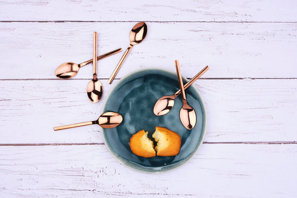 Coffret 6 petites cuillères Emund - Copper