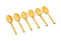 Coffret 6 petites cuillères EMUND - Gold