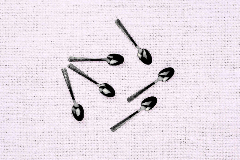 Coffret 6 petites cuillères Finn - Black