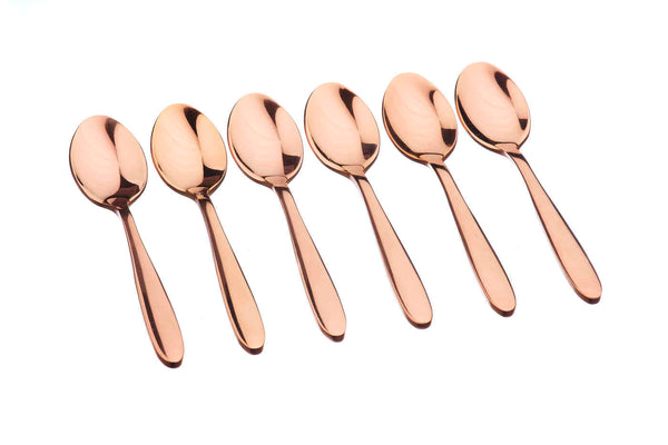 Coffret 6 petites cuillères Kaja - Copper