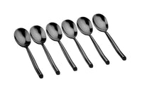 Coffret 6 petites cuillères KNUT - Black