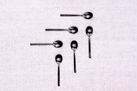 Coffret 6 petites cuillères KNUT - Black