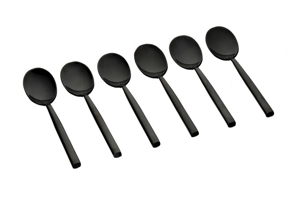 Coffret 6 petites cuillères Nils - Black