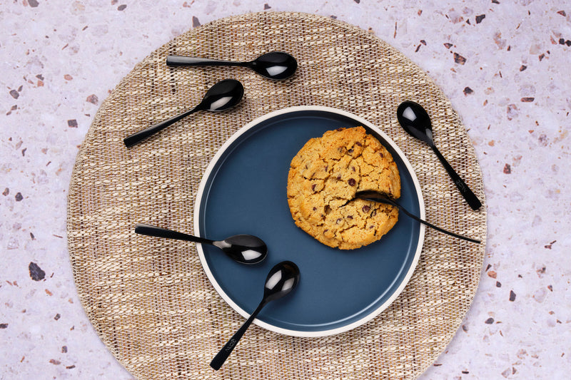 Coffret 6 petites cuillères Oglu - Black