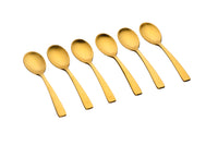 Coffret 6 petites cuillères OGLU - Gold
