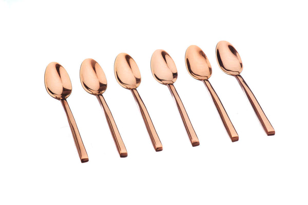 Coffret 6 petites cuillères Olaf - Copper