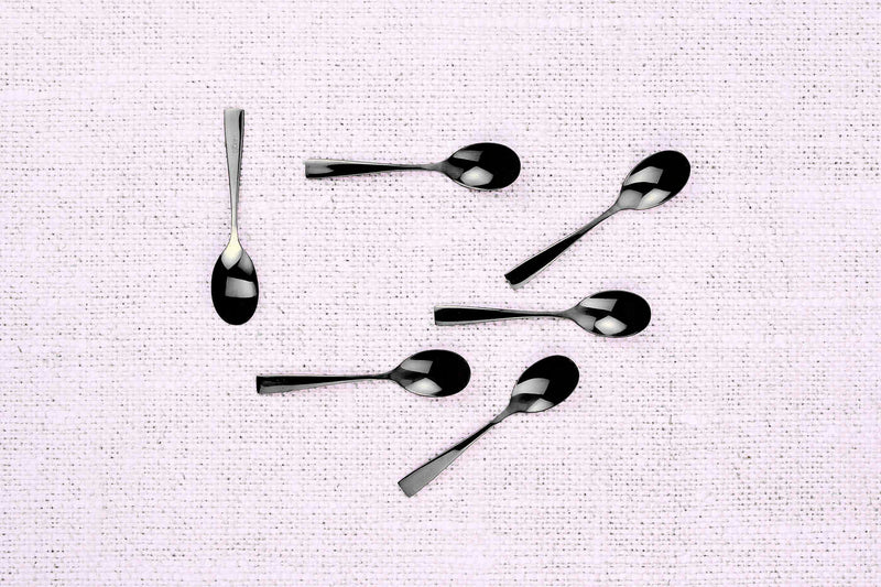 Coffret 6 petites cuillères Sven - Black