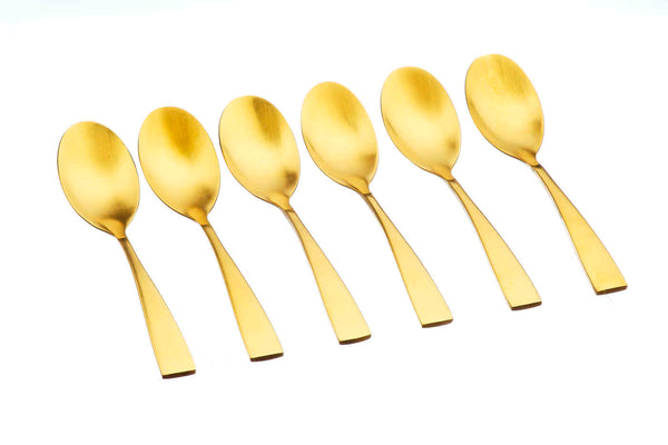 Coffret 6 petites cuillères Sven - Gold