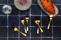 Coffret 6 petites cuillères SVEN - Gold