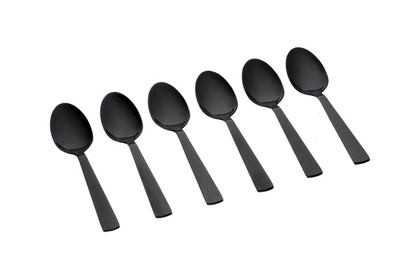 Coffret 6 petites cuillères Telmo - Black