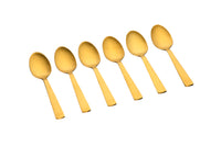 Coffret 6 petites cuillères TELMO - Gold