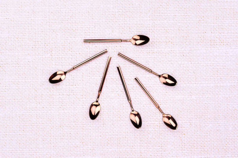 Coffret 6 petites cuillères Viggo - Copper