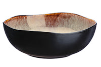 Saladier IRIS Ø24cm et Ø28,5cm - 2 pièces - Marron sauvage
