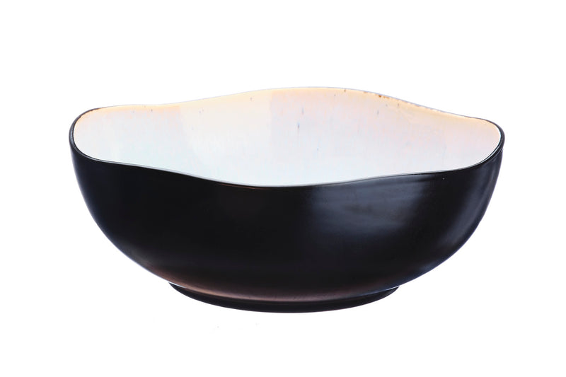 Saladier IRIS Ø24cm et Ø28,5cm - 2 pièces - Blanc ivoire